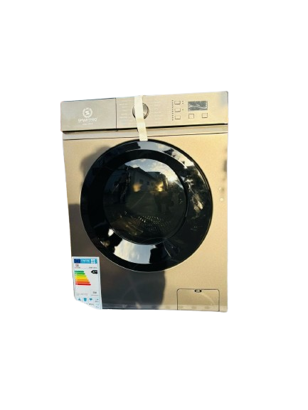 Smart Pro SWM-08FLA 8kg Front Load Washing Machine - Grey - 1 Year Warranty